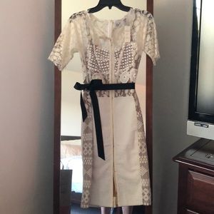 Beautiful lace and embroidered beguile dress